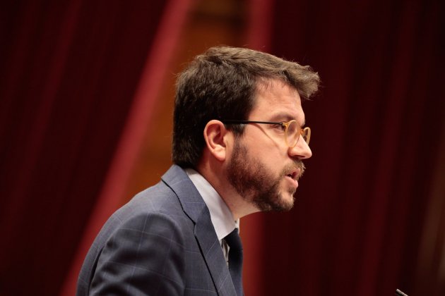 Pere Aragonès Parlament Job Vermeulen