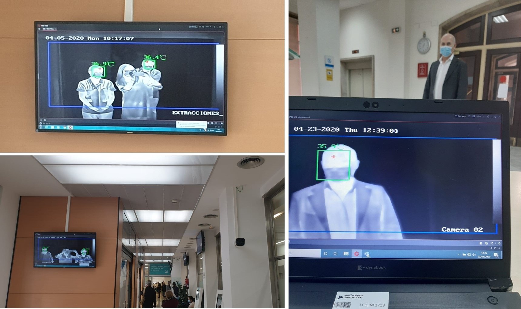 La Fundación Jiménez Díaz, certificada 'Hospital Protegit Covid-19' per Aenor