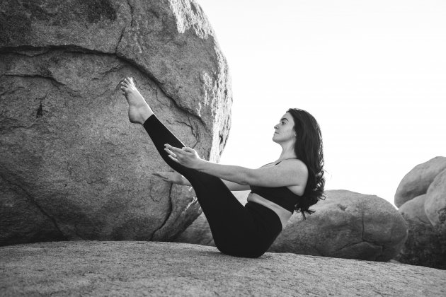 Mujer yoga