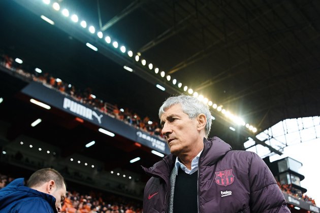 Quique Setien Barca Europa Press