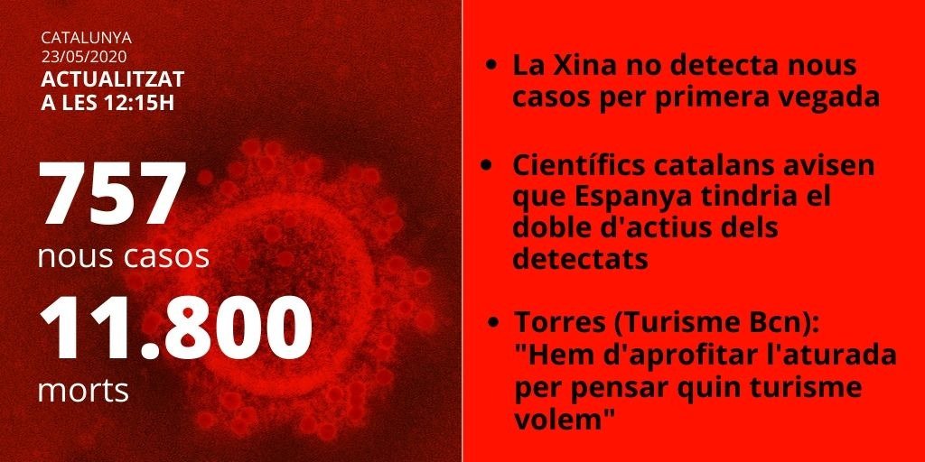 morts coronavirus 23 maig