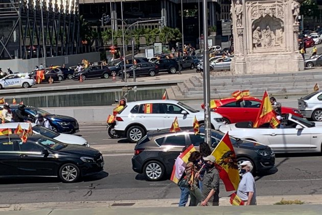Madrid manifestació Vox coronavirus feixistes 
