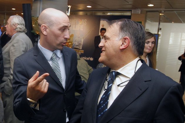 Luis Rubiales Javier Tebas EuropaPress