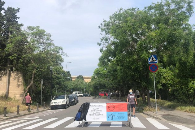 Montjuïc trànsit coronavirus   Marina Fernández