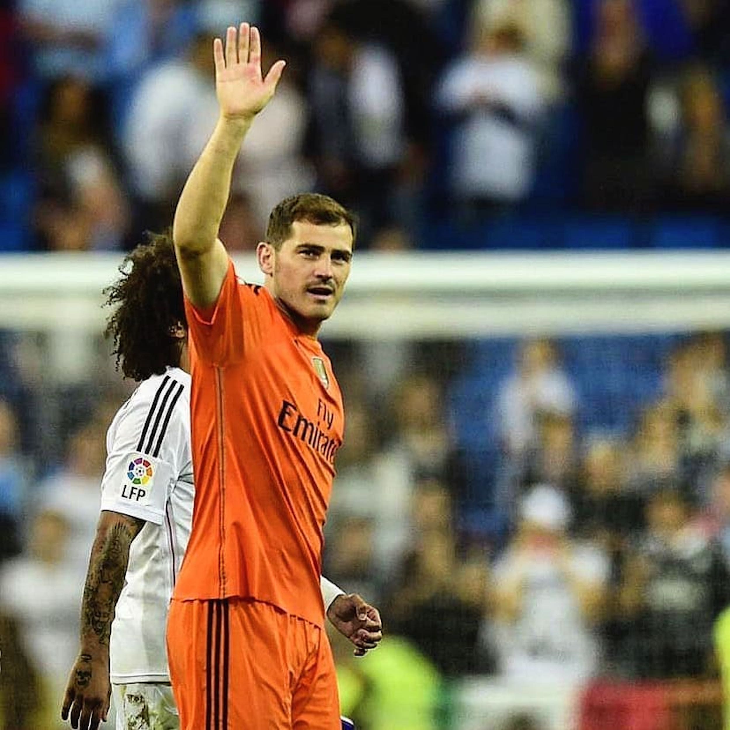 Iker Casillas torna al Reial Madrid cinc anys després