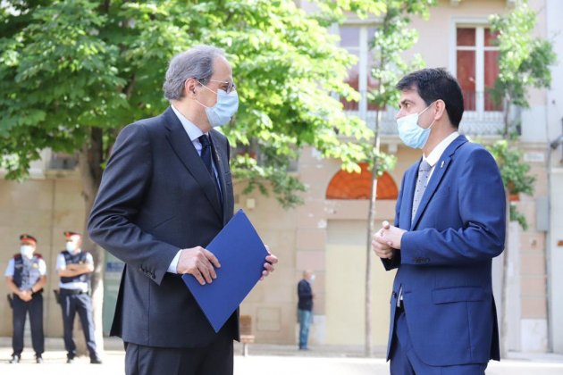 Quim Torra visita Conca Òdenna coronavirus