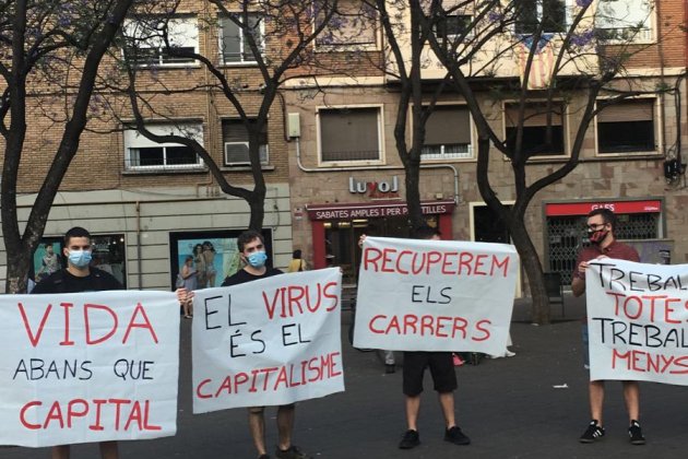 plaça virrei amat mani coronavirus - mercè