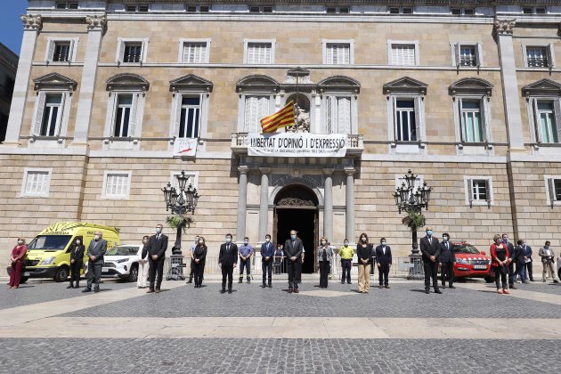 Govern  minut silenci coronavirus Ruben Moreno