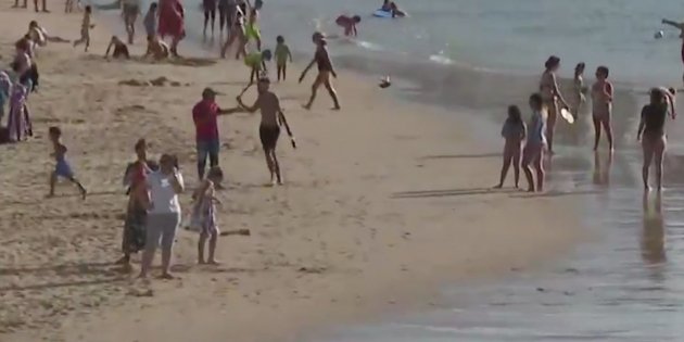 Agressió platja reporter La Sexta