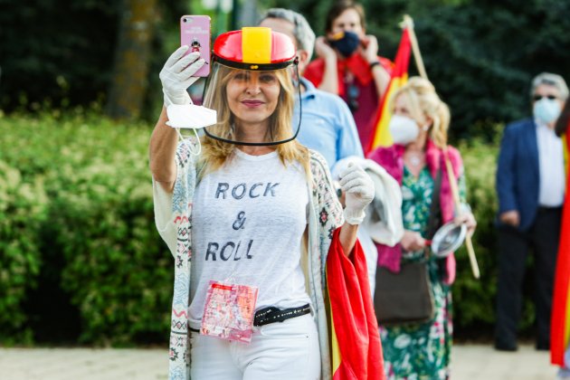 manifestando facha Madrid EP