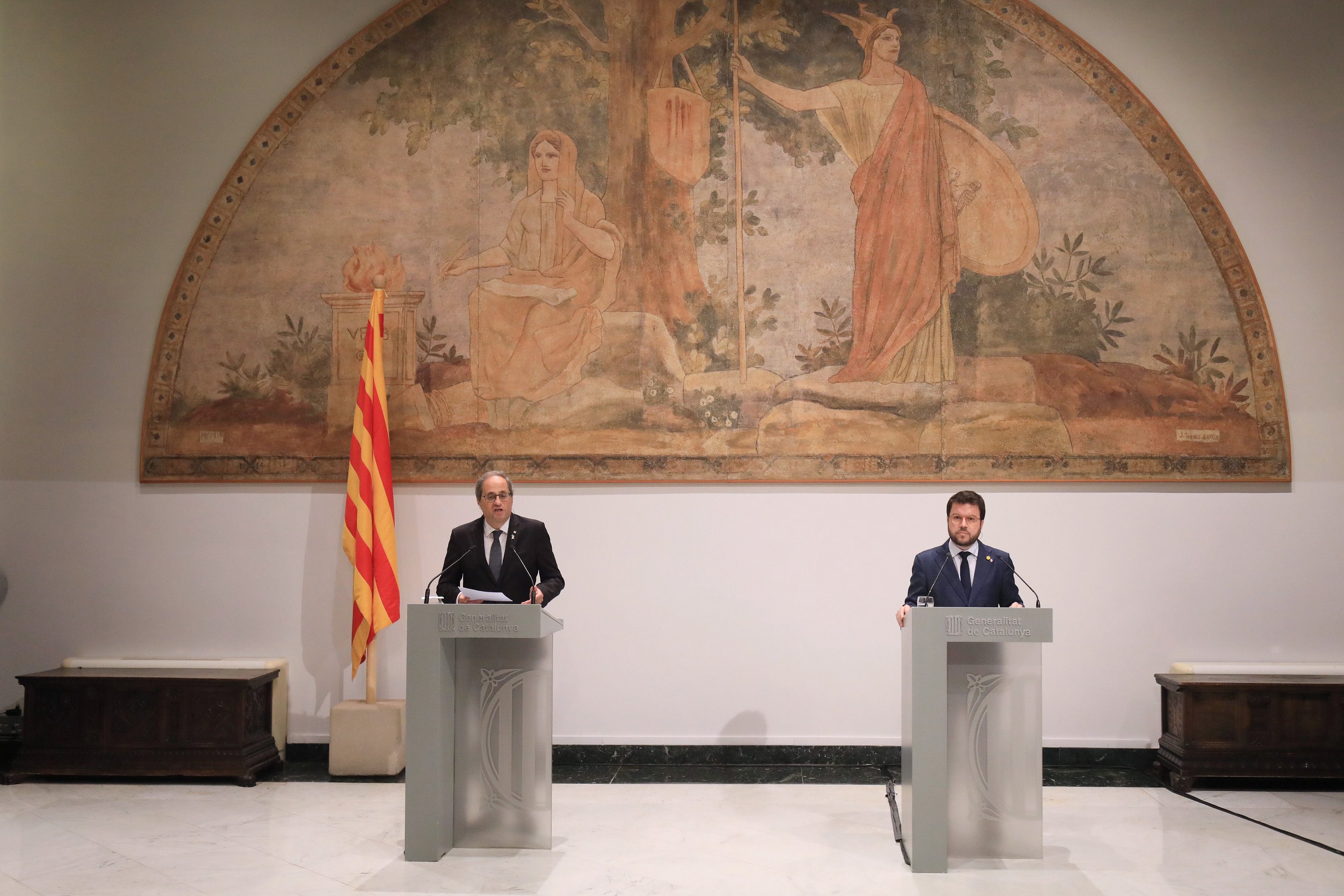 El Govern crea un grupo de expertos para analizar la Catalunya poscoronavirus