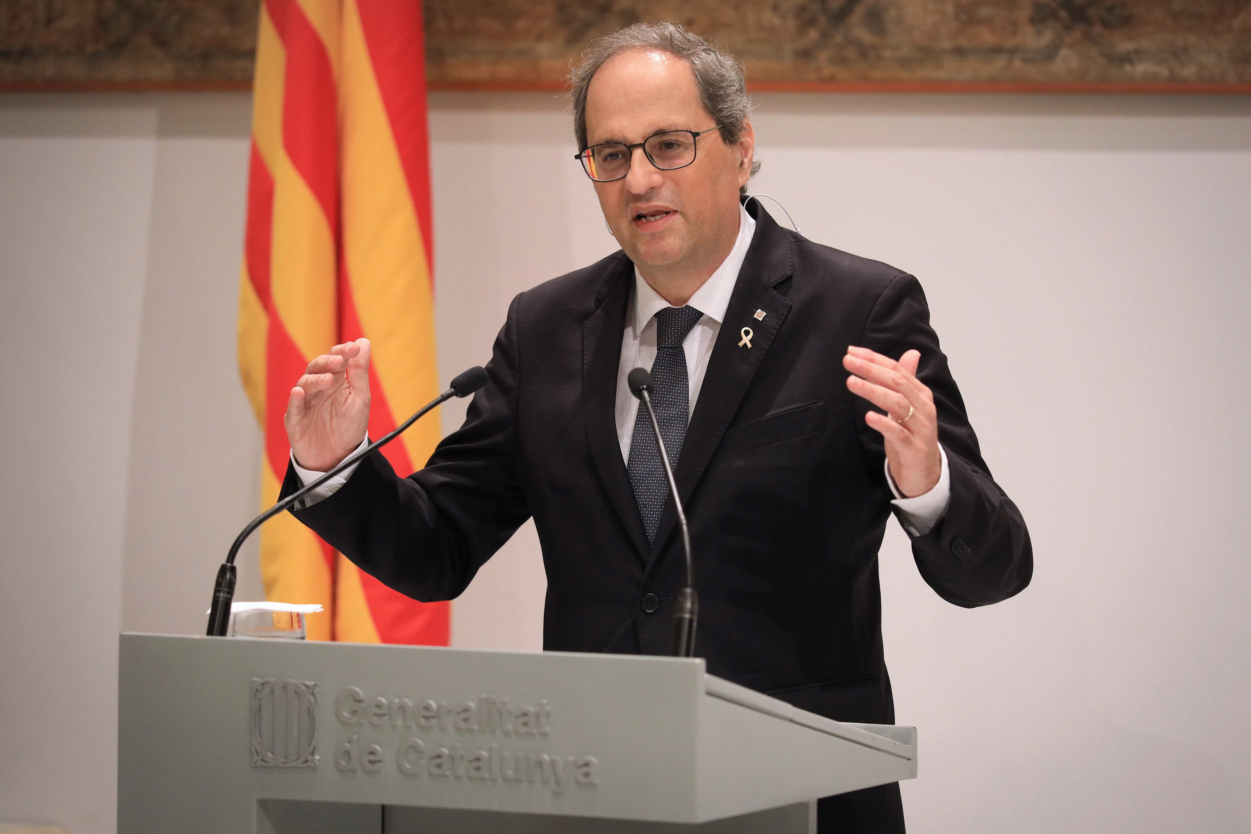 Torra: "Ja n'hi ha prou"