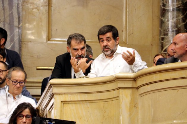 Jordi Cuixart y Jordi Sànchez - ACN