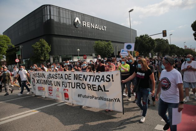 Manifestacio tancament Nissan Catalunya - Sergi Alcàzar