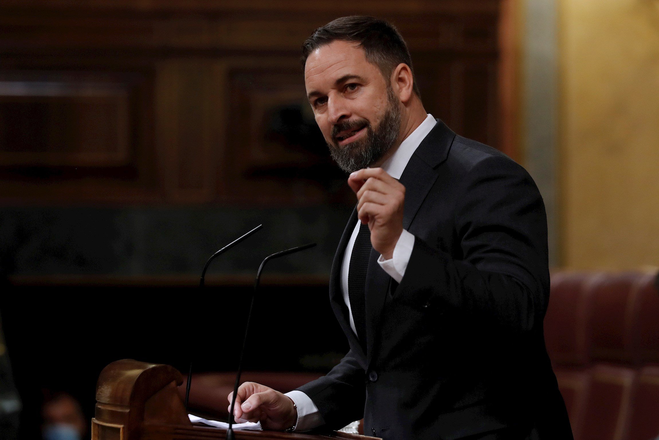 Abascal, a Sánchez: "Viva el 8-M, viva la enfermedad y viva la muerte"