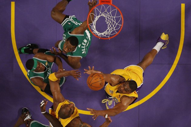 Los Angeles Lakers Celtics Boston NBA Europa Press