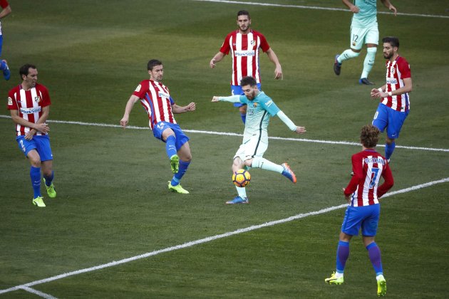 Leo Messi Barça Atlético de Madrid EFE