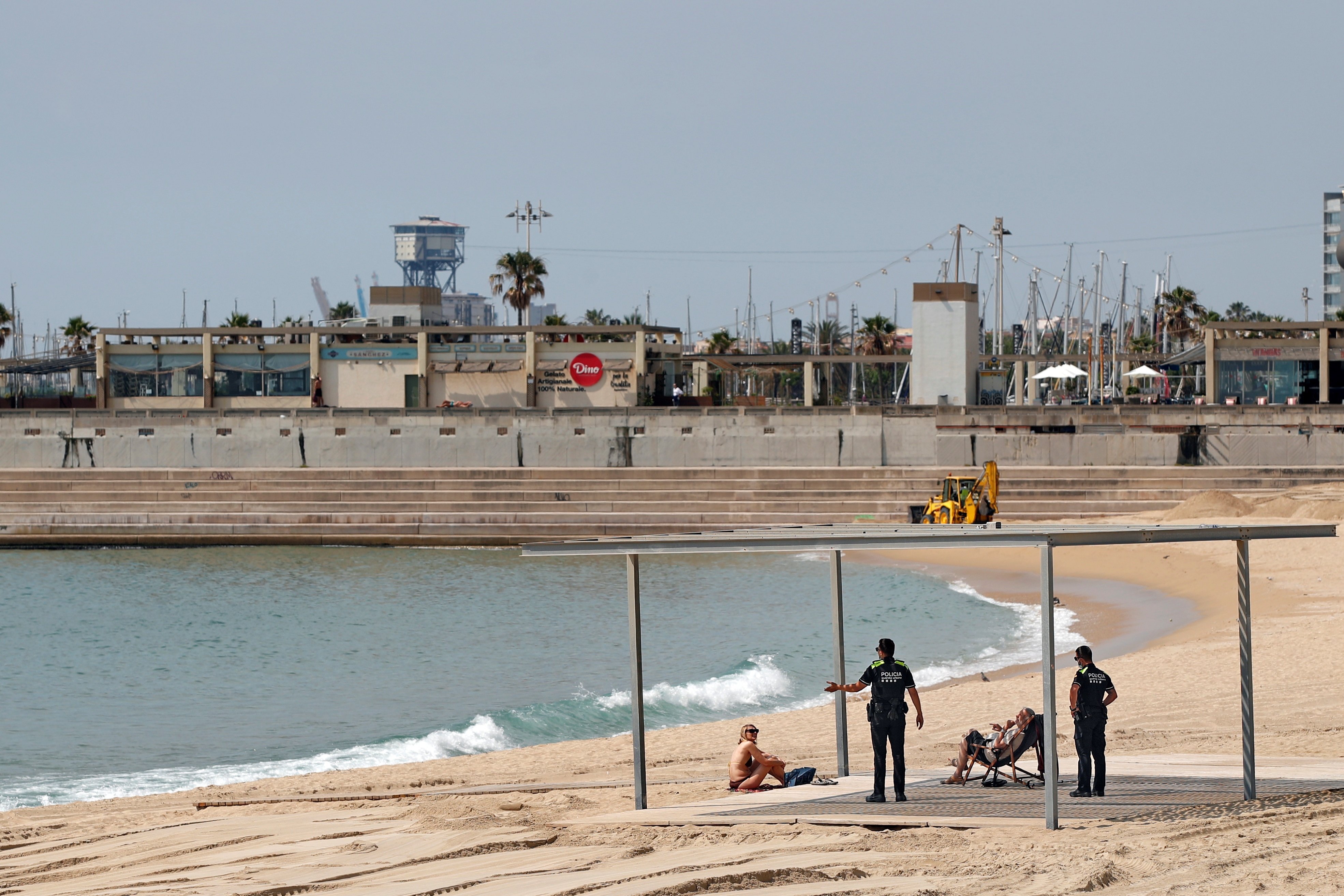 El bany a les platges de Barcelona, permès a partir de la fase 2