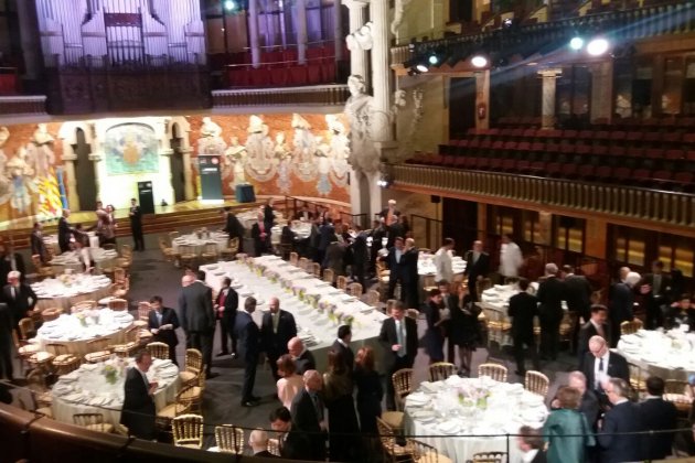 Sopar Mobile World Congress entrada comensals