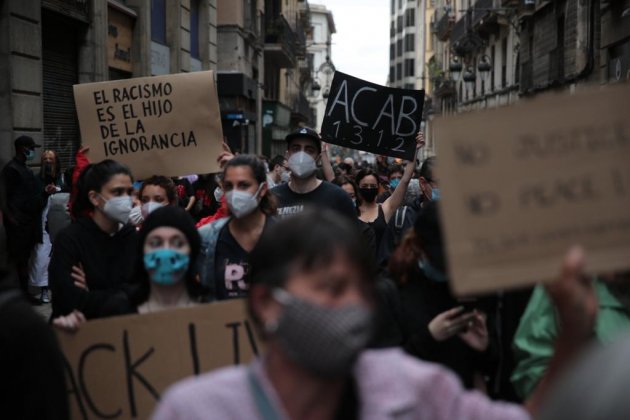 manifestació Black lives matters barcelona racisme - Sergi Alcàzar
