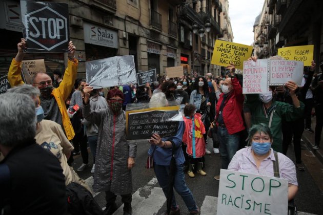 manifestació Black lives matters barcelona racisme - Sergi Alcàzar