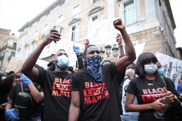 Manifestacio black lives matter Barcelona racisme - Sergi Alcàzar