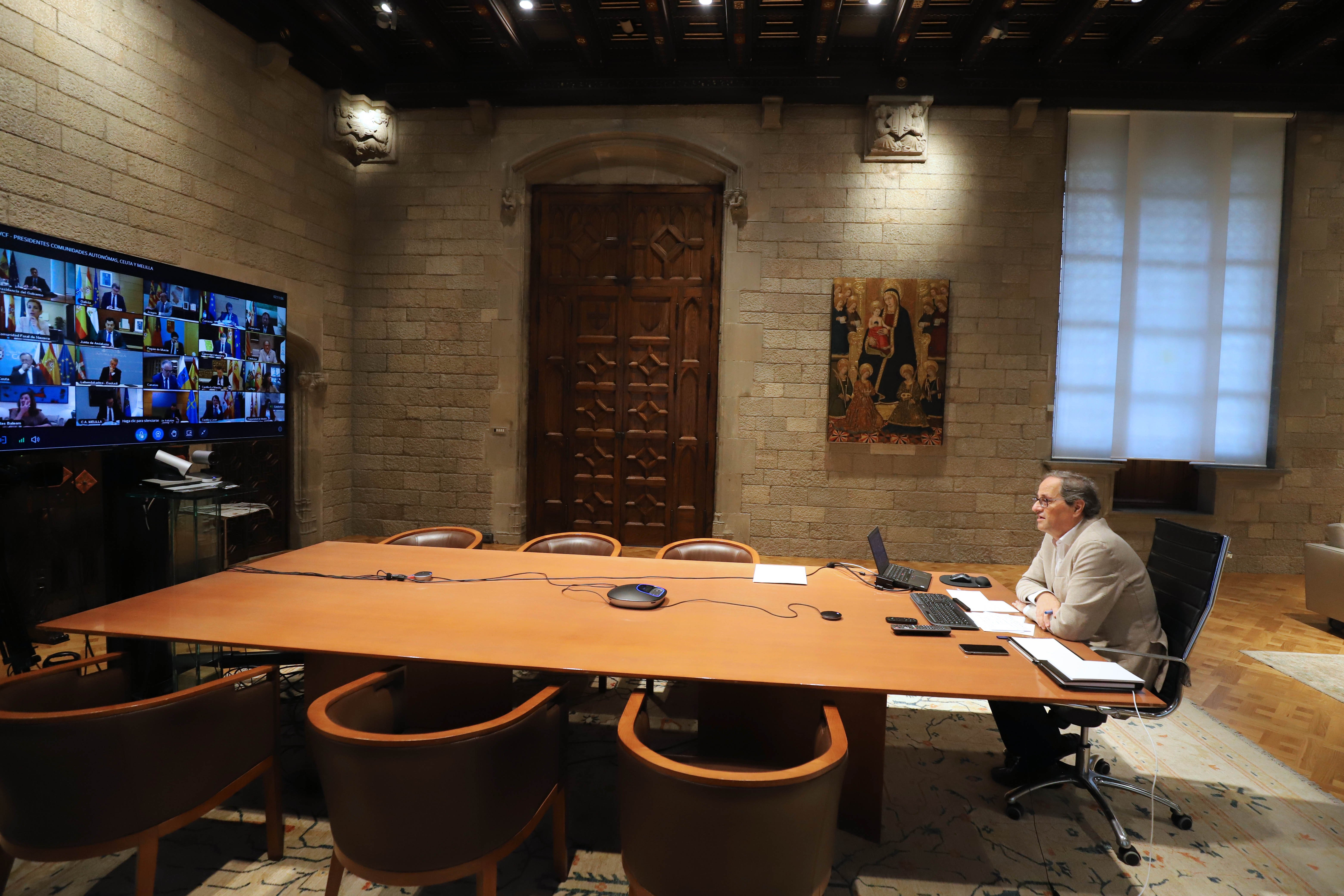 Torra emplaça les Illes i País Valencià a desoir el veto del Suprem al català