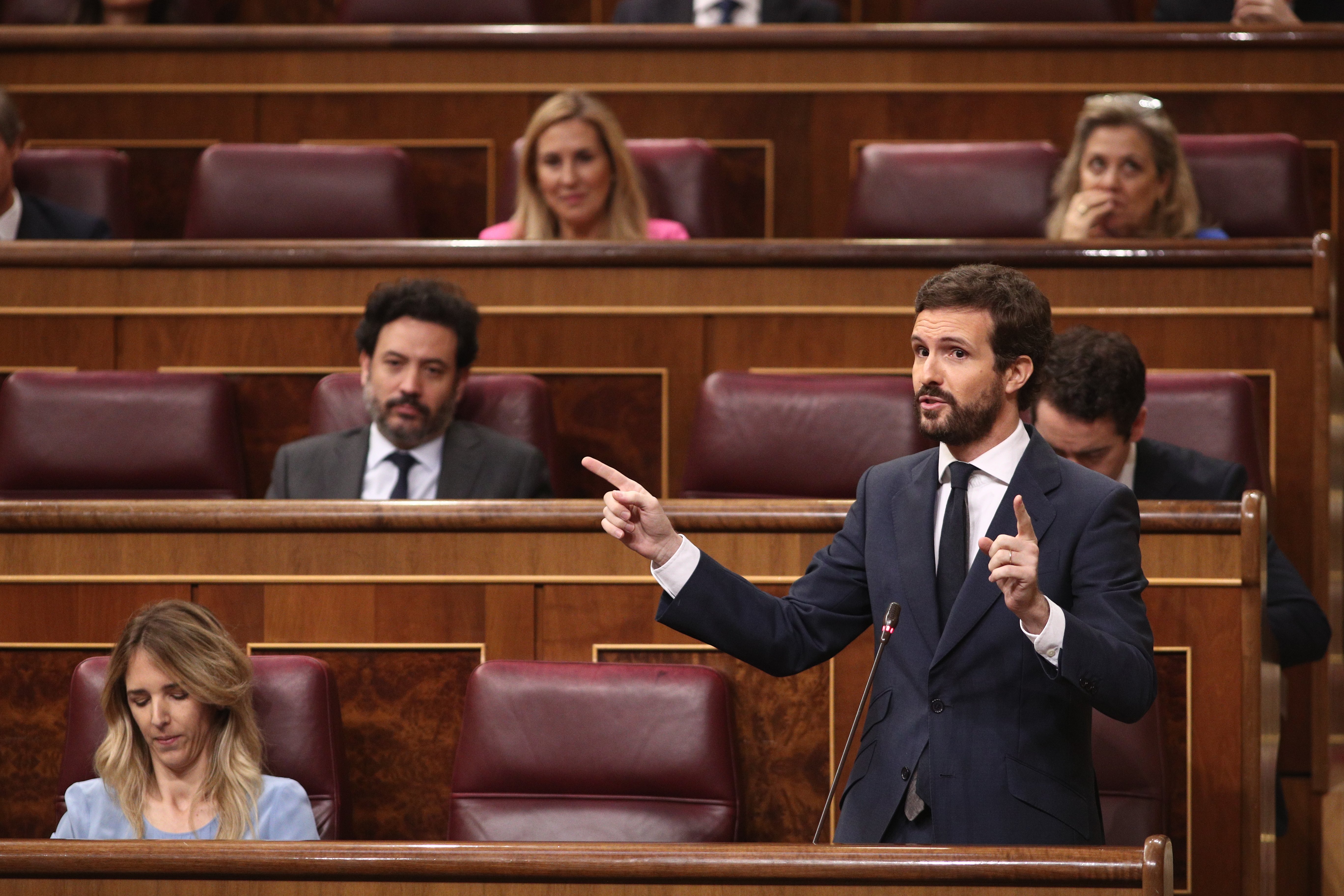 PP i Cs obliguen el Congrés a abordar aquest mes el finançament de Podemos