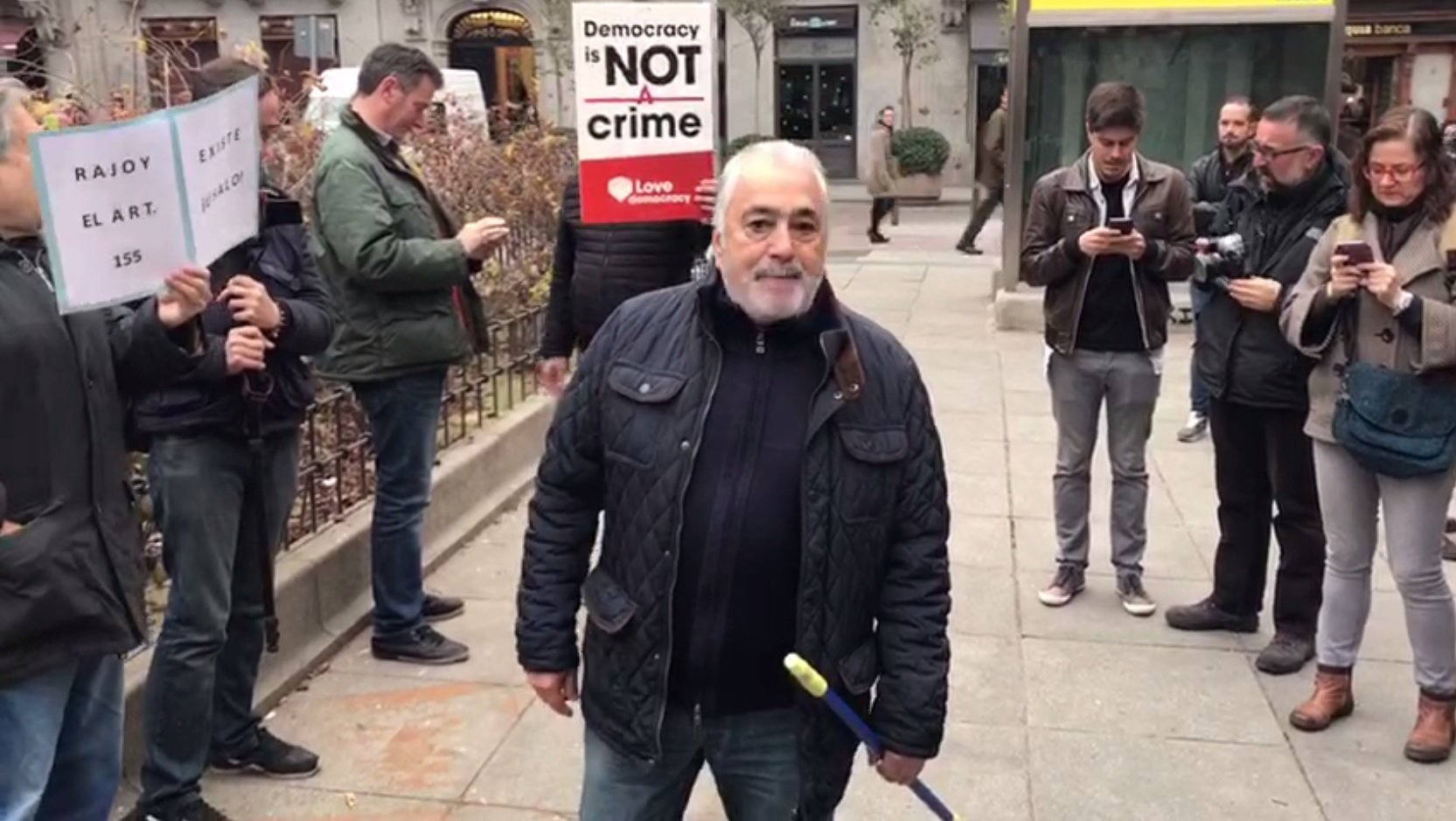 Vídeo: “Se us han de parar els peus! Catalunya és Espanya!”