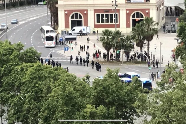 mossos tall meridiana - meridiana resisteix