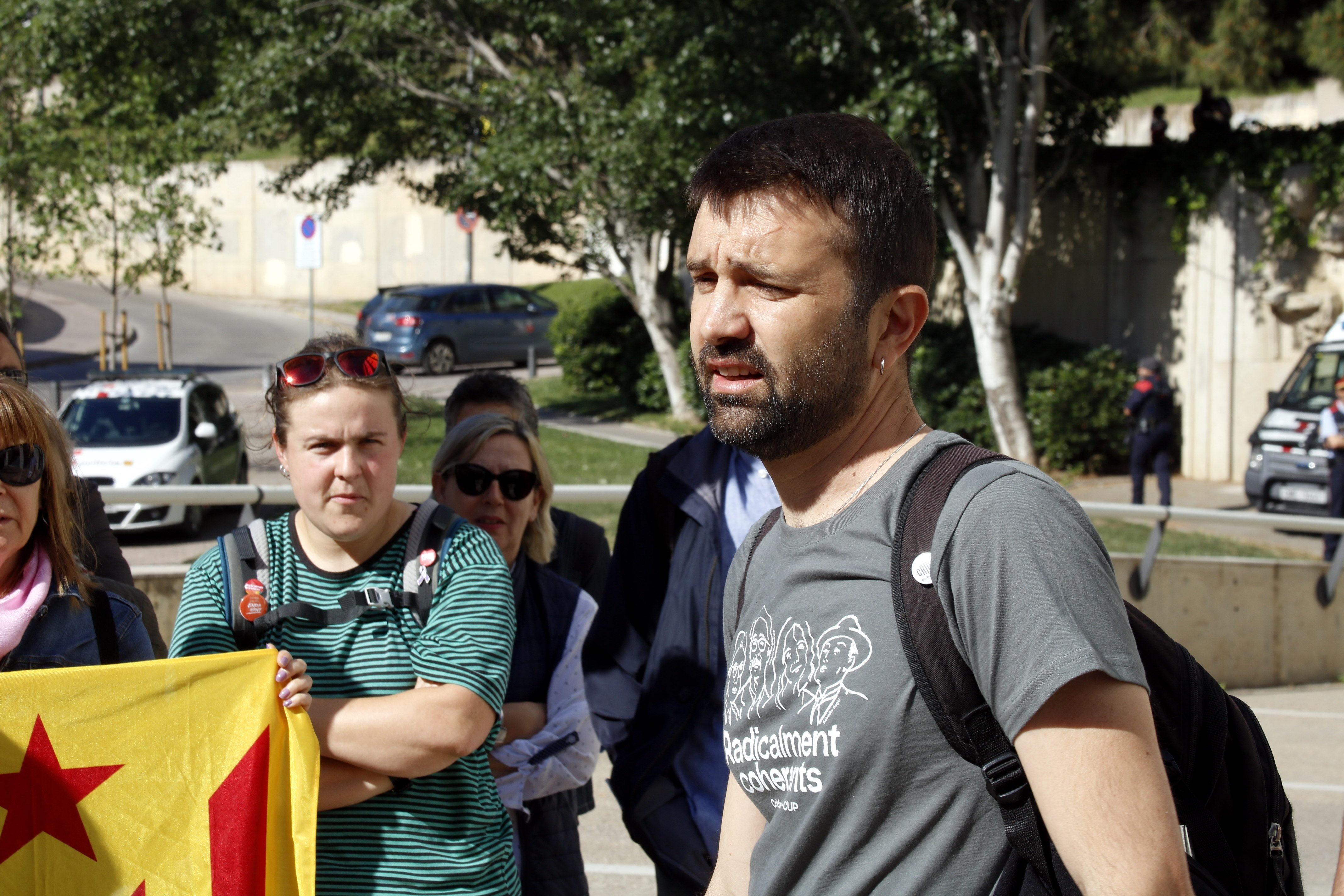 Un exregidor de la CUP, a un pas del judici per no retirar llaços grocs a Lleida