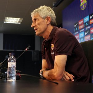 Quique Setien FC Barcelona roda premsa @FCB Quique Setien FC Barcelona roda premsa @FCB