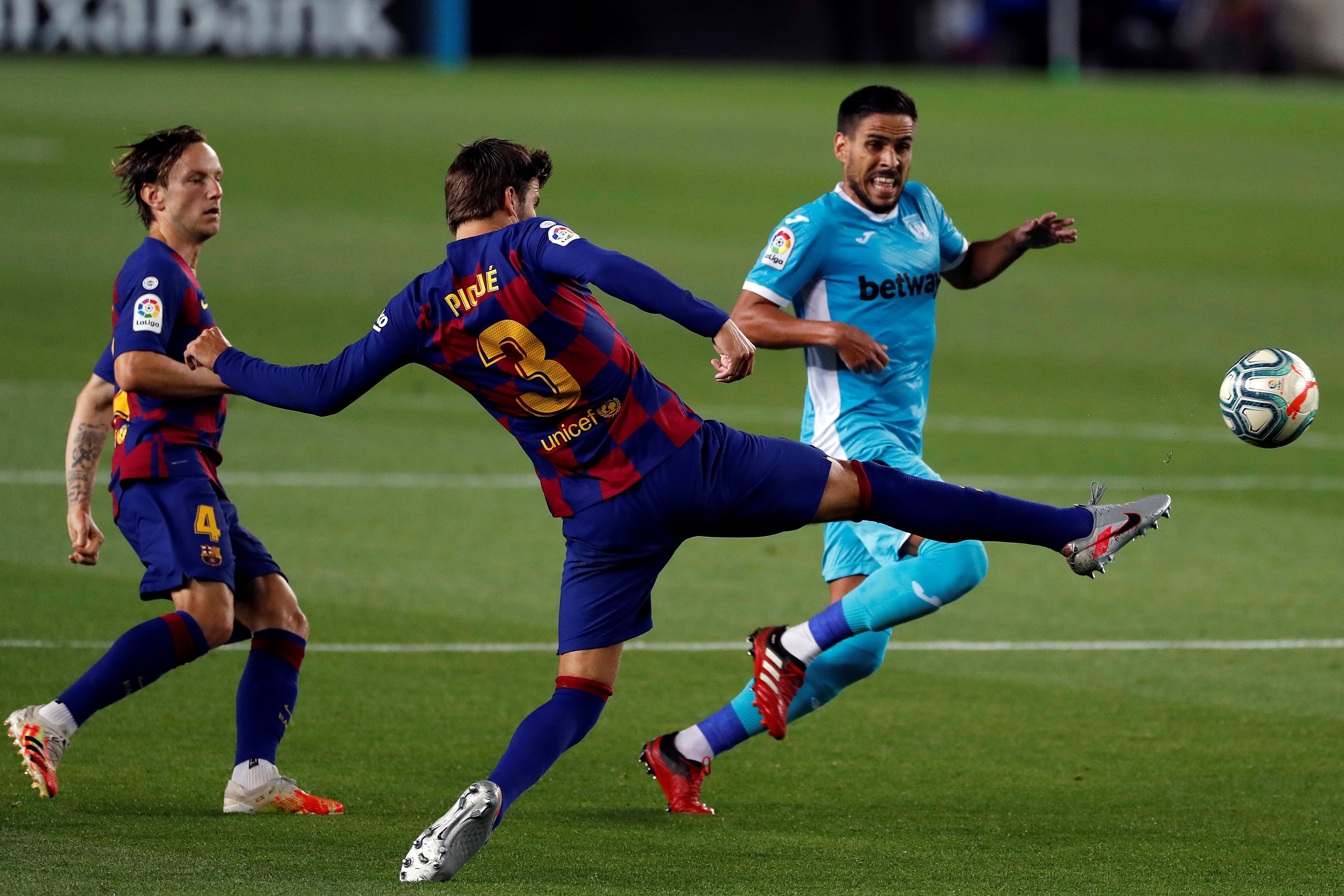 El Barça supera al Leganés