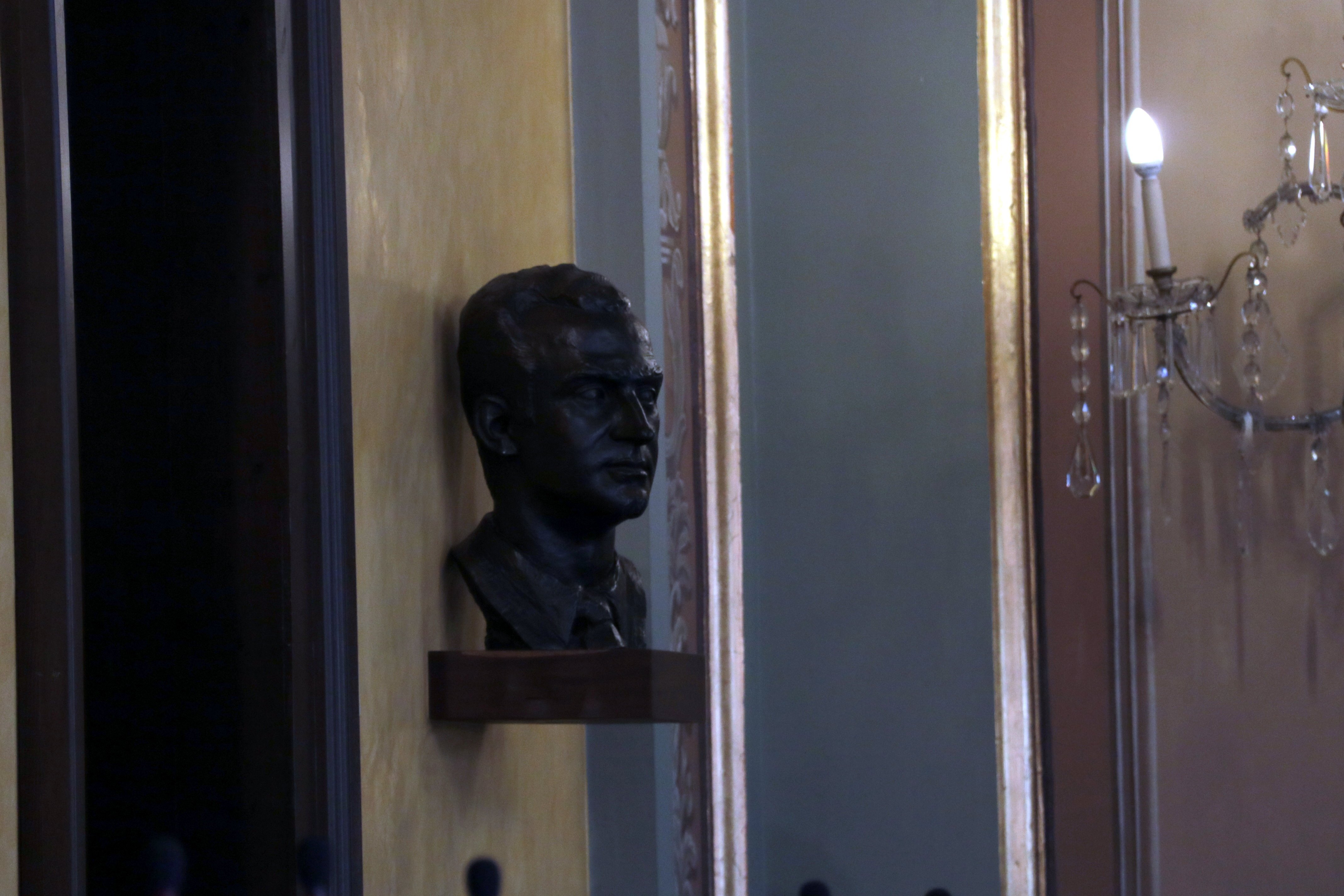 ERC demana la retirada del bust de Joan Carles I de l'Ajuntament de Lleida