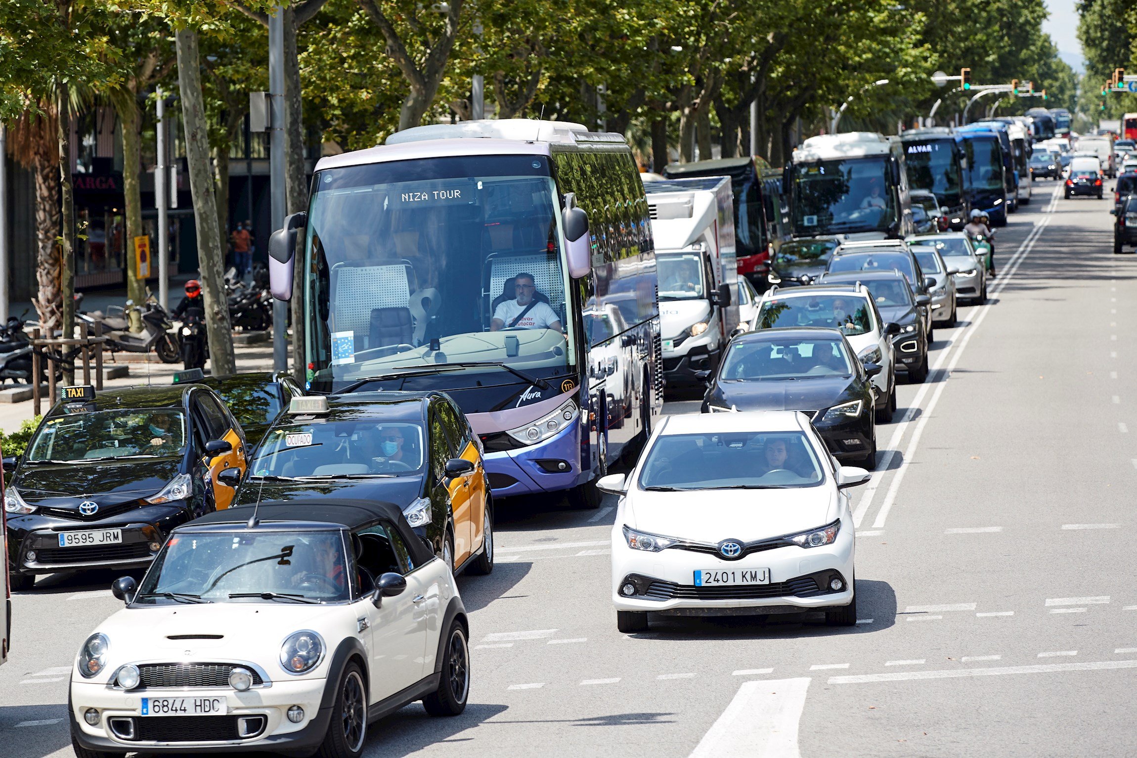 Trànsit pide "precaución" ante la extensión de la fase 3