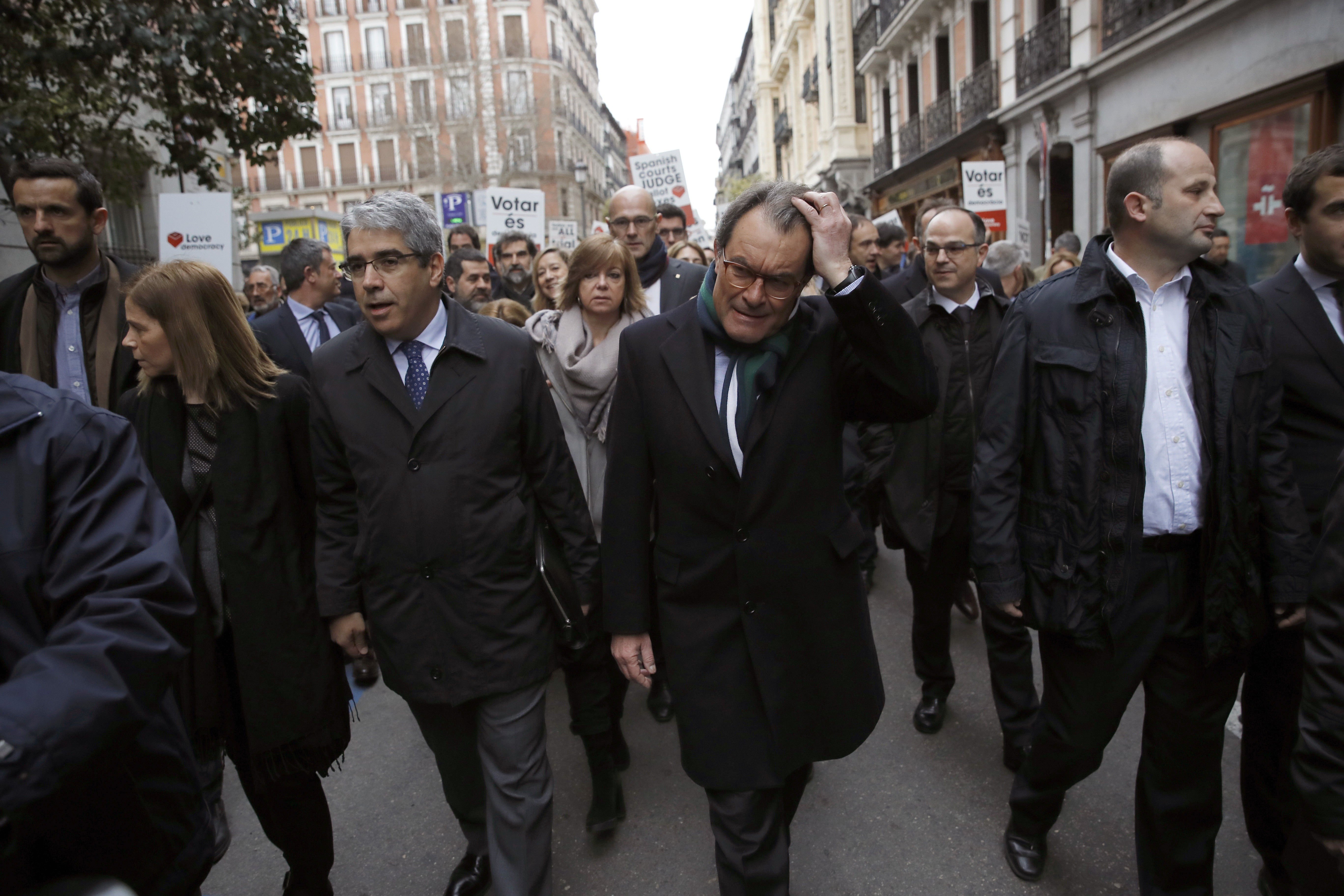 La declaració de Mas centra el judici d'Homs a Madrid