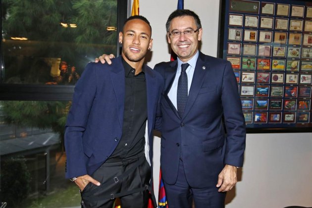 Neymar Bartomeu Barca FC Barcelona
