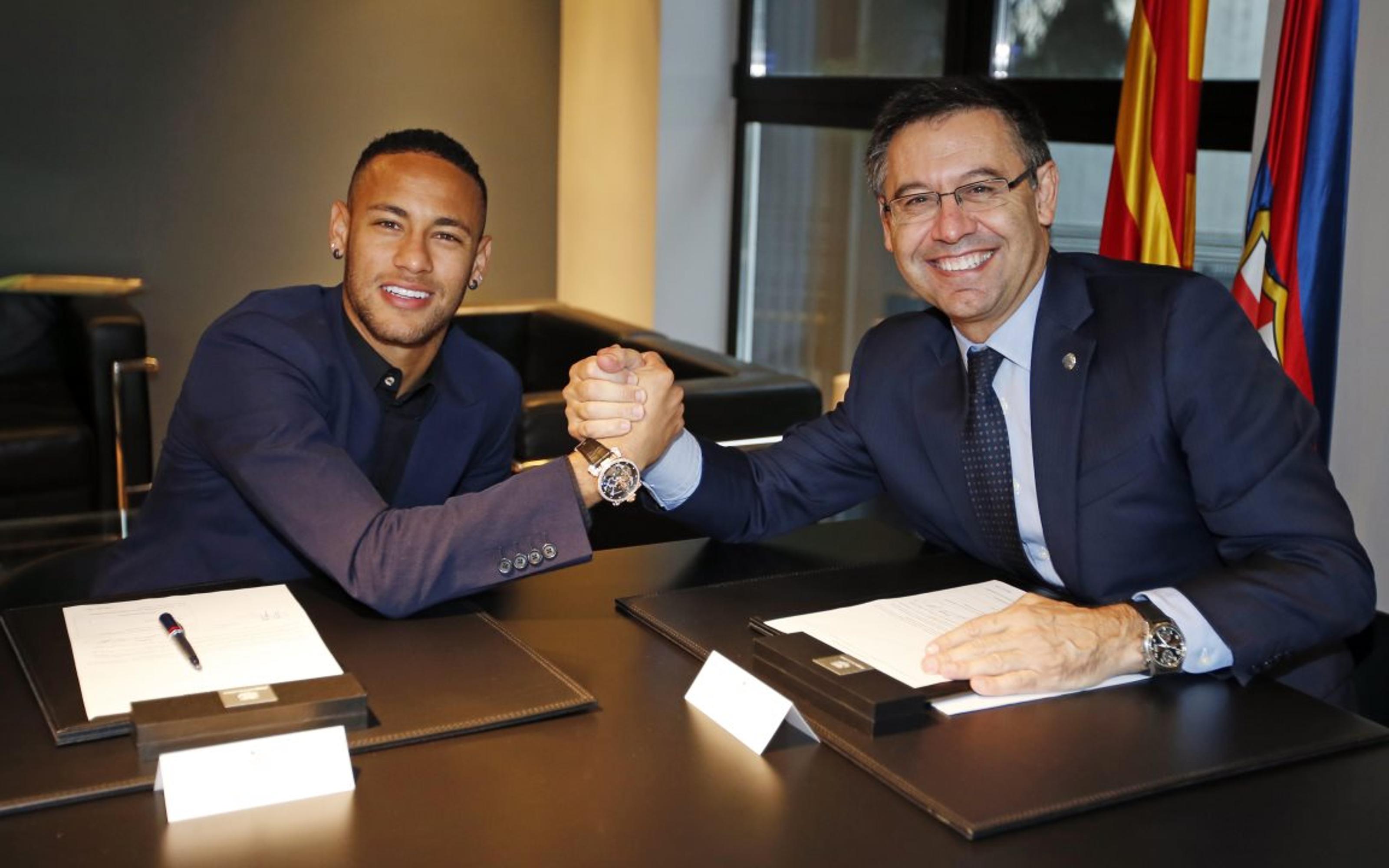 Bartomeu anuncia la decisión final de los fichajes de Neymar y Lautaro Martínez