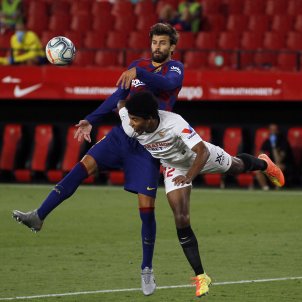 Pique Kounde Barca Sevilla EuropaPress