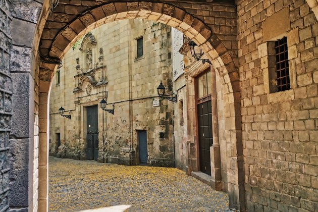 Plaça Sant Felip Neri Pep Antoni Roig