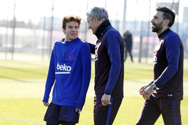 Riqui Puig Setien Barca FC Barcelona