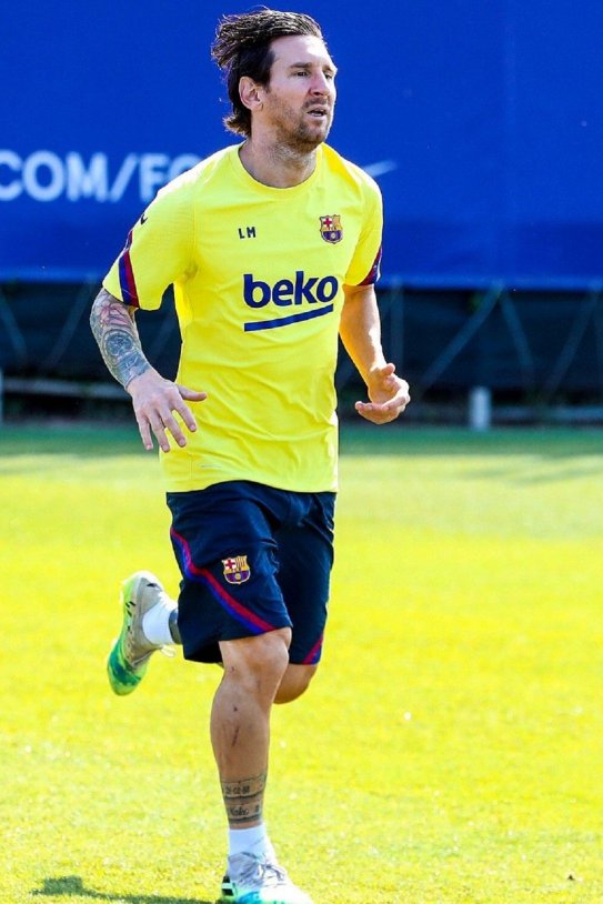 Messi Barca entrenament FC Barcelona