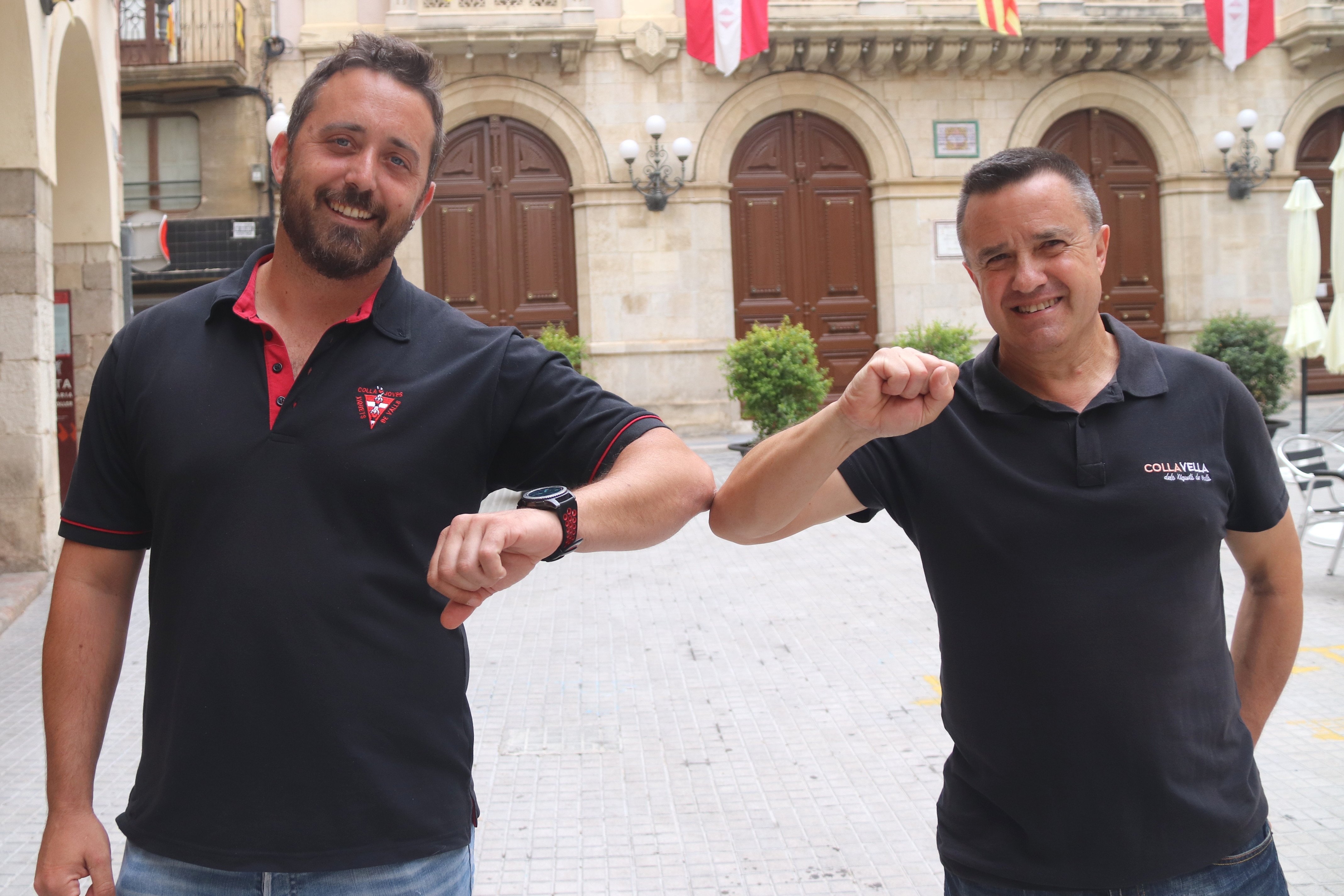 Un Sant Joan sin castells en Valls: "¡No se puede aguantar"!