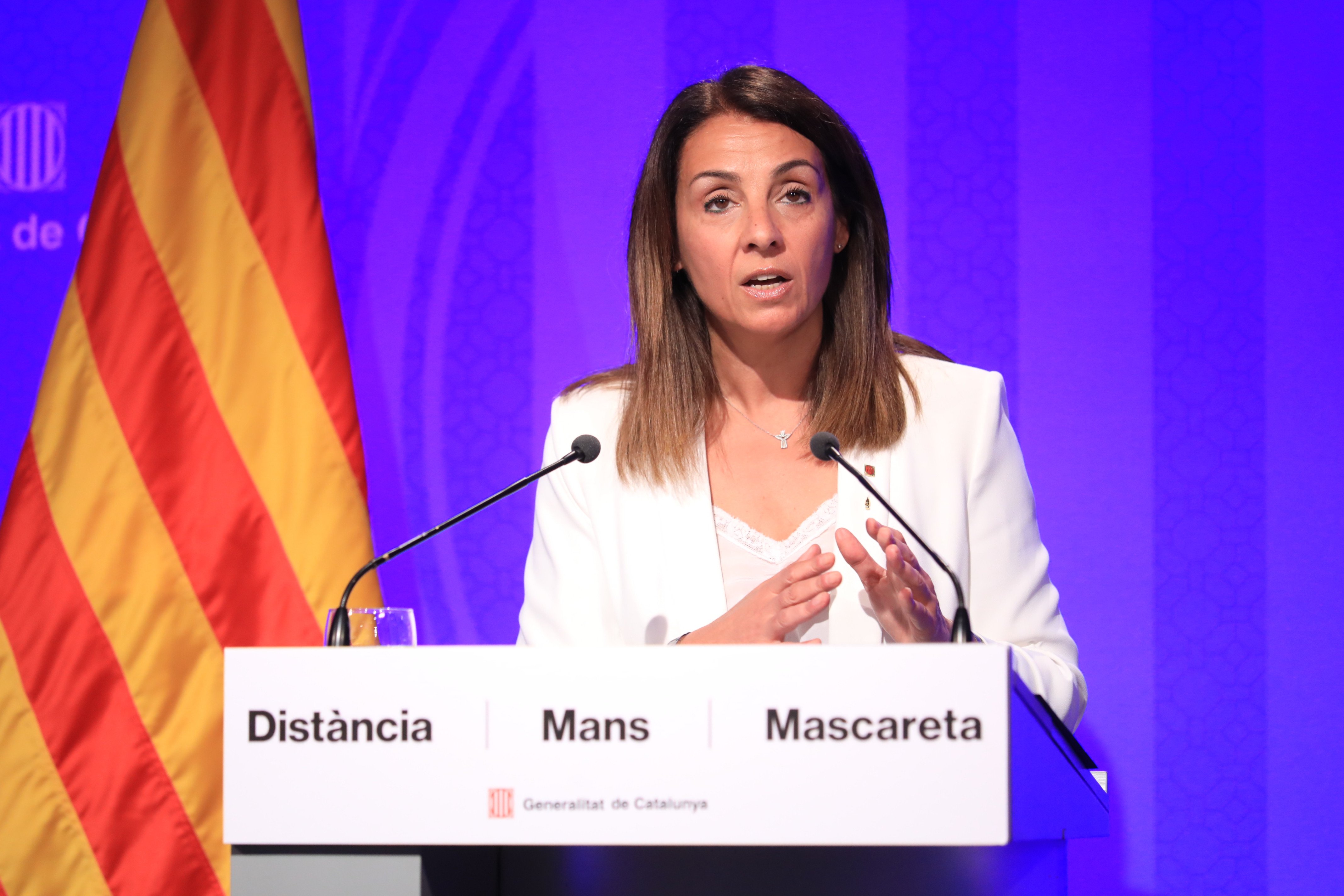 Budó desmenteix Aragonès: "No ha parlat amb Torra de pactar data electoral"