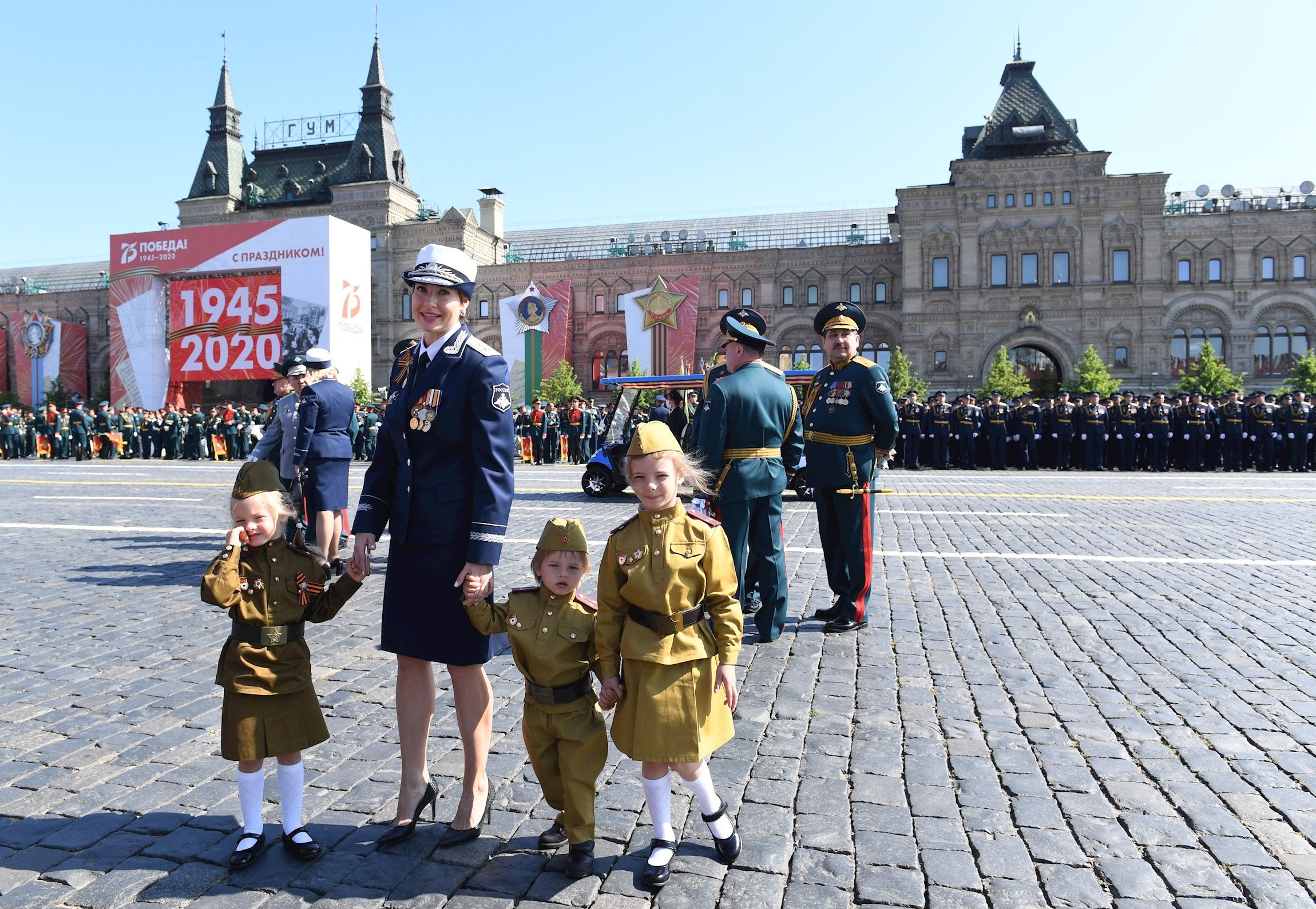 IMATGES: Moscou celebra el Dia de la Victòria posposat pel coronavirus