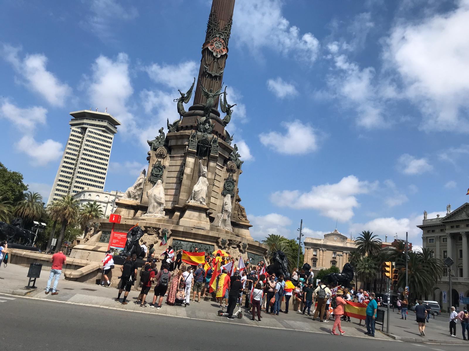 Vox fracasa en su última 'performance' en Barcelona