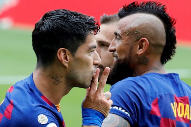 luis suarez arturo vidal celta barca EFE