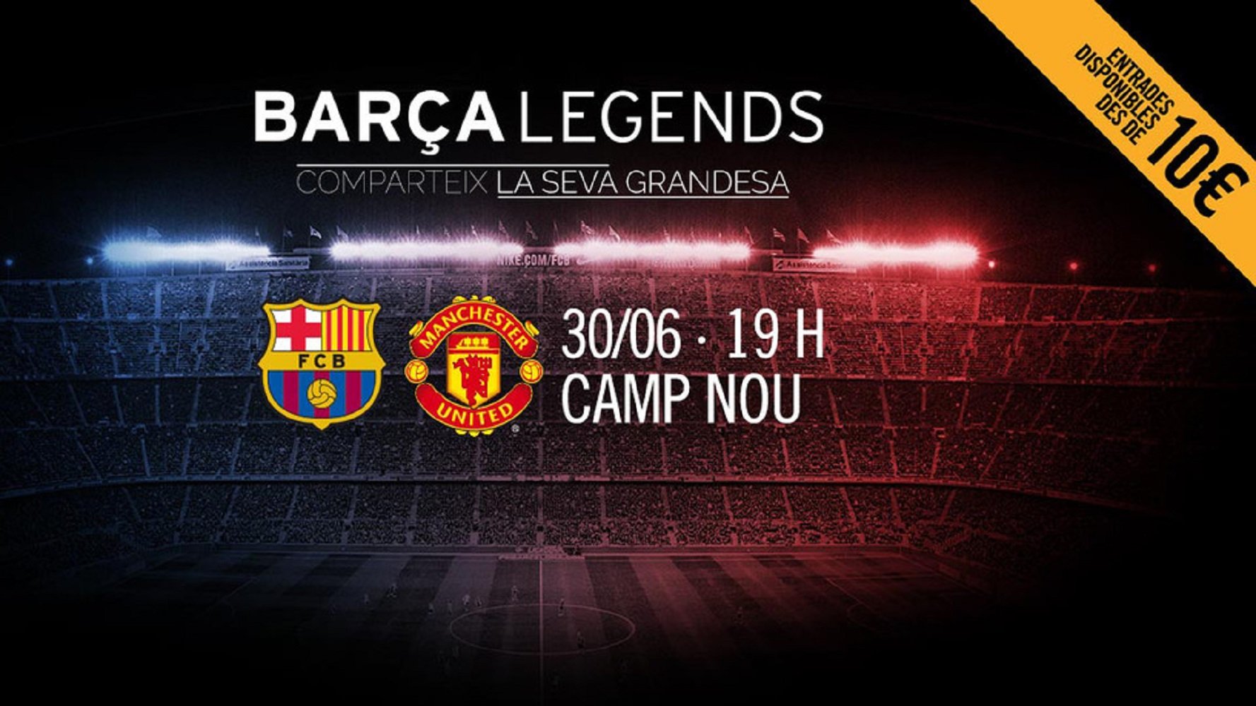 Confirmado el partido entre las leyendas del Barça y del Manchester United