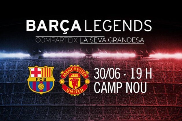 Barça Legends Manchester United FC Barcelona