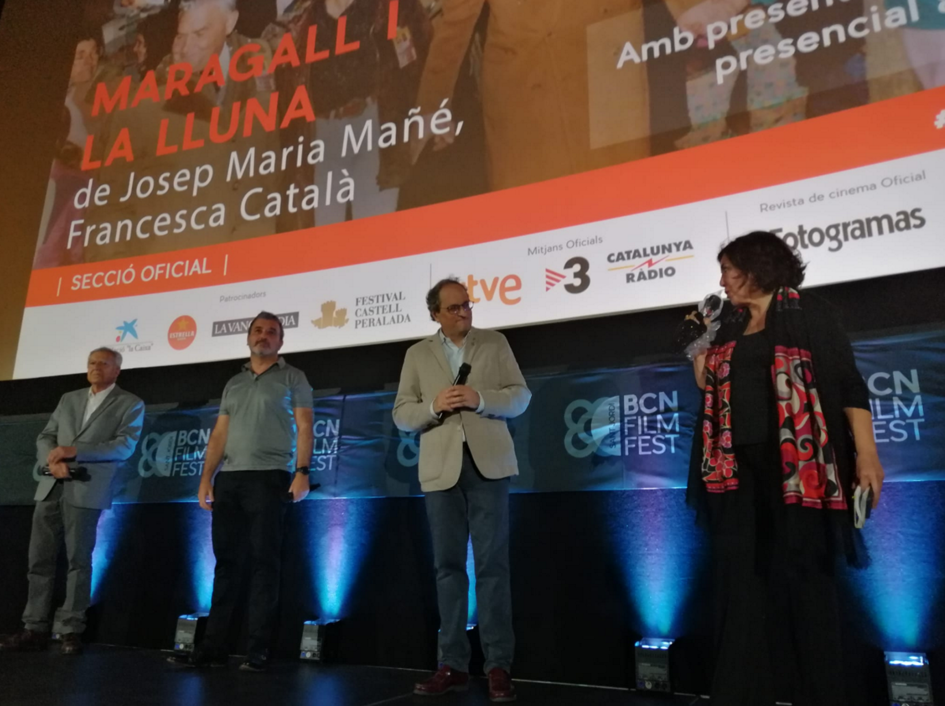 Presentació del documental 'Maragall i la lluna'